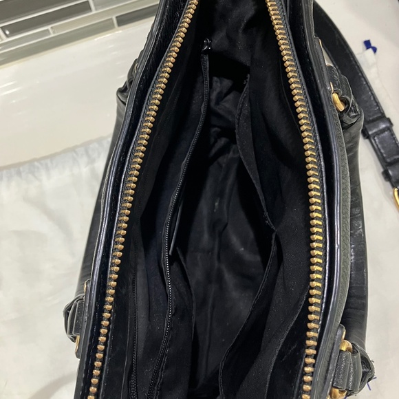 Rebecca Minkoff black leather handbag - Picture 2 of 9